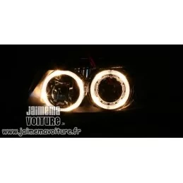 Ojos de angel faros delanteros BMW serie 3 E90 E91