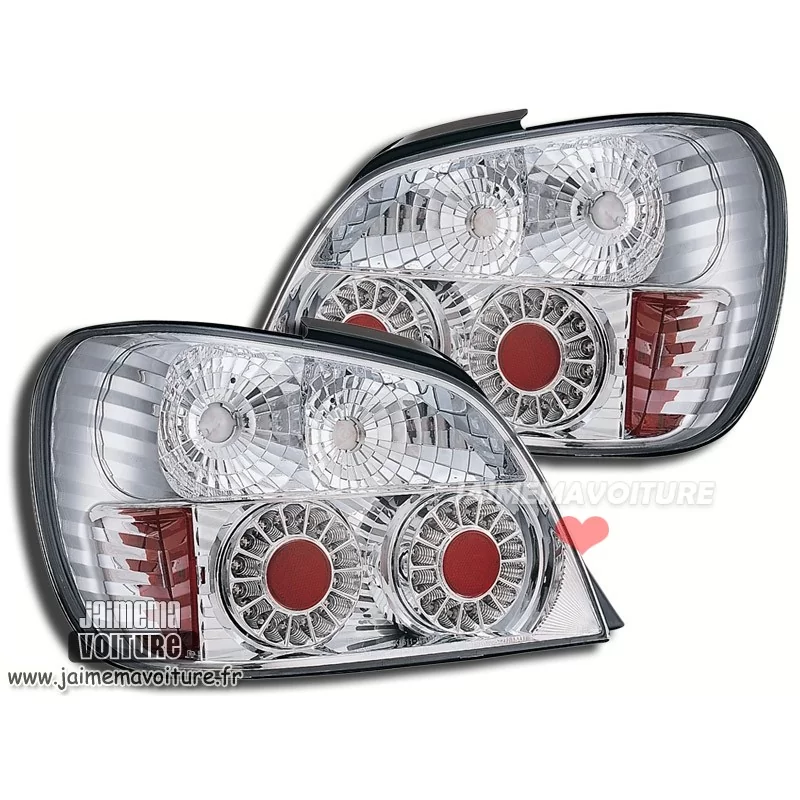 Subaru Impreza rear lights led Chrome