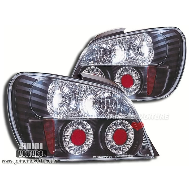 Subaru Impreza rear lights to leds black