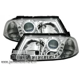 VW Passat 3BG lights Leds Depo black fronts