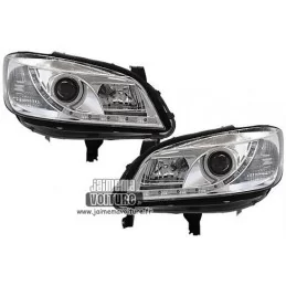 Headlights fronts led tuning Opel Zafira