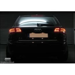 Audi A3 Sportback facelift led rear lights