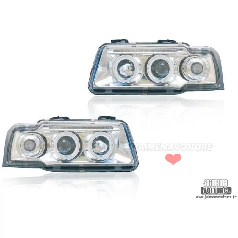 Audi 80 Angel Eyes Chrom Junyan