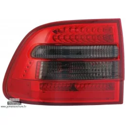 Porsche Cayenne fires back leds red black