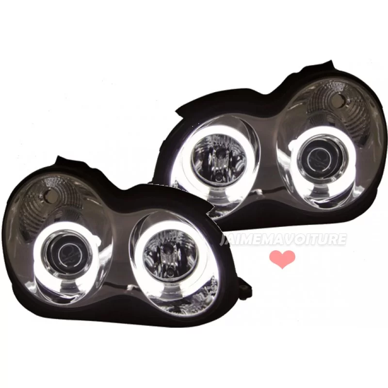 Mercedes class C W203 Headlights