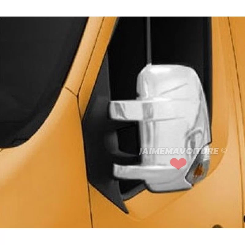 Cascos de espejos cromo (ABS) Renault Master 2011