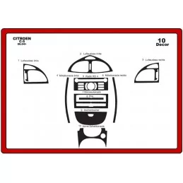Armaturenbretteinsatz CITROEN C5 10 Stück