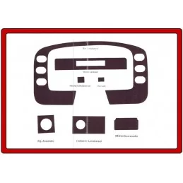 Dashboard insert FORD Transit 1995-1997 7 stuks