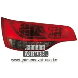 Feux arrières à leds Audi Q7 Rouge fumé tuning