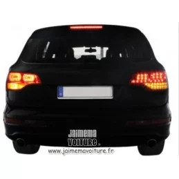 Taillights led Audi Q7 red smoked tuning