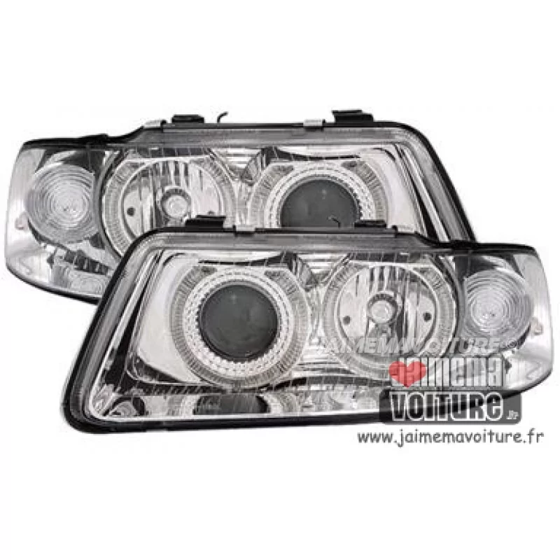 Ojos de angel faros delanteros Audi A3 8 L