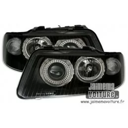 Audi a3 8L Angel eyes phase 2 black