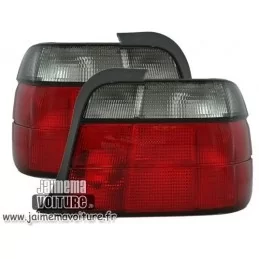 BMW series 3 E36 Compact red smoked taillights