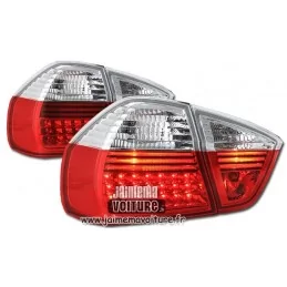 Pilotos traseros led BMW E90 serie 3 blanco rojo