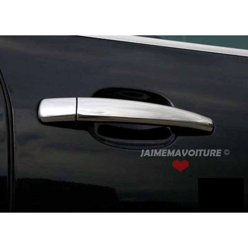 Peugeot 208 aluminum chrome door handles