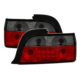 Taillights led BMW series 3 E36 Cup/convertible - red smoked