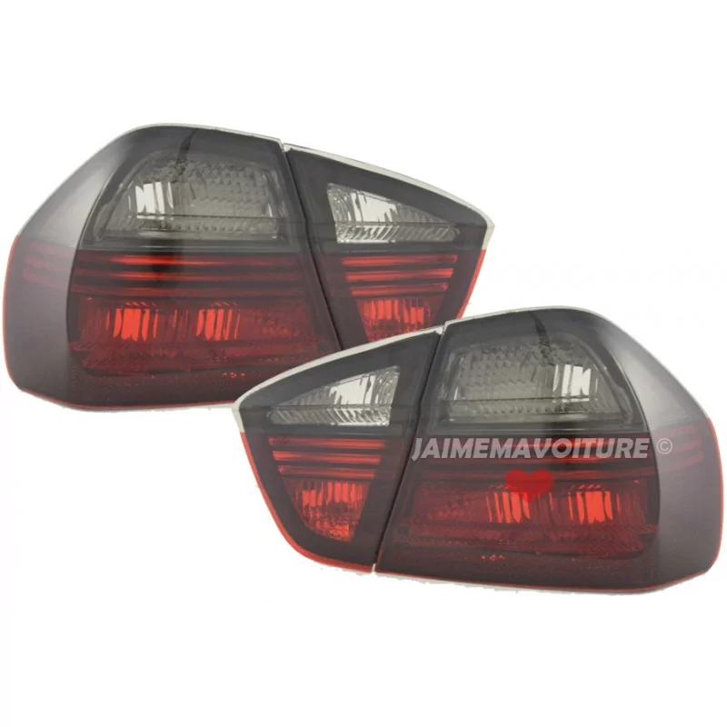 Cola las luces rojo/negro BMW serie 3 E90