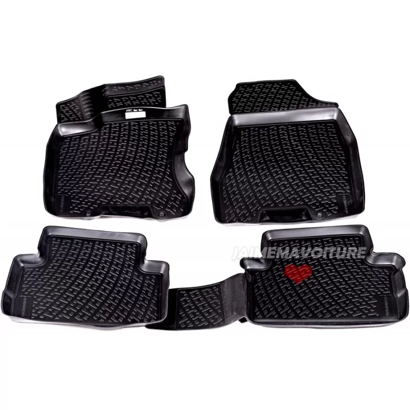 Tapis 3D caoutchouc Nissan X-Trail Tapis 3D caoutchouc Nissan X-Trail