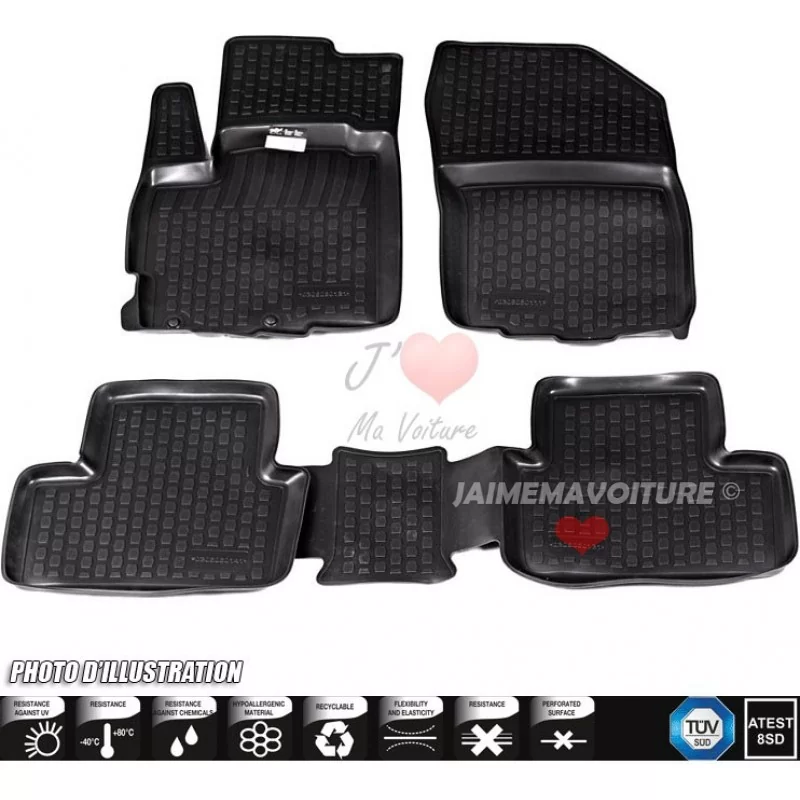 Tapis caoutchouc Skoda Roomster