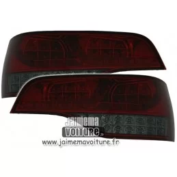 Pilotos traseros led Audi Q7 rojo ahumado tuning