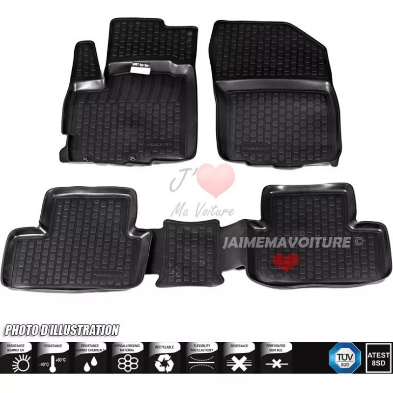 VW Caddy rubber mats VW Caddy rubber mats