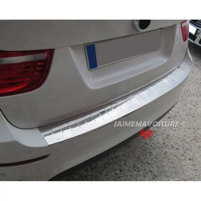 Edge loading chrome BMW X 6 2008 - threshold Edge loading chrome BMW X 6 2008 - threshold