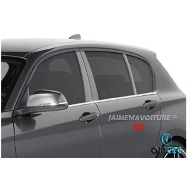 Contour de vitre chrome BMW 1 SERIES 2011- HB 5P Contour de vitre chrome BMW 1 SERIES 2011- HB 5P