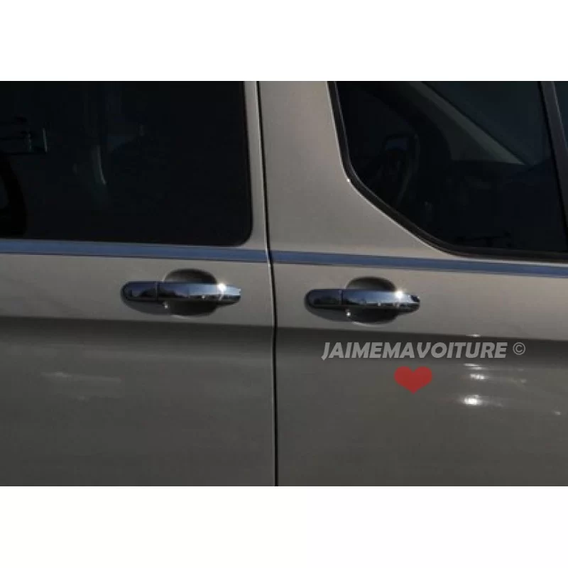 Covers FD TRANSIT TOURNEO/CUSTOM chrome door handle