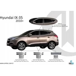 Contour de vitre chrome Hyundai iX35