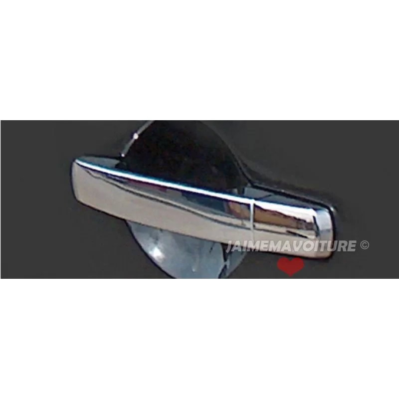 Covers chrome Nissan QASHQAI 2007 door handle-