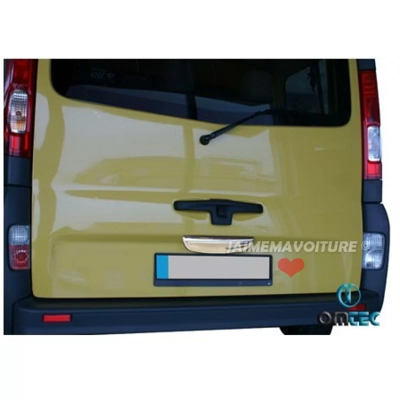 Chroom kofferdeksel Renault TRAFIC II Facelift 2010-