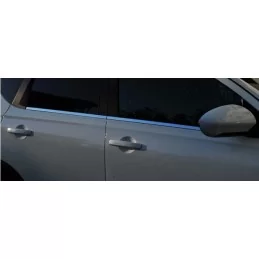 Gliederung der Fenster Chrom Nissan QASHQAI Facelift 2010