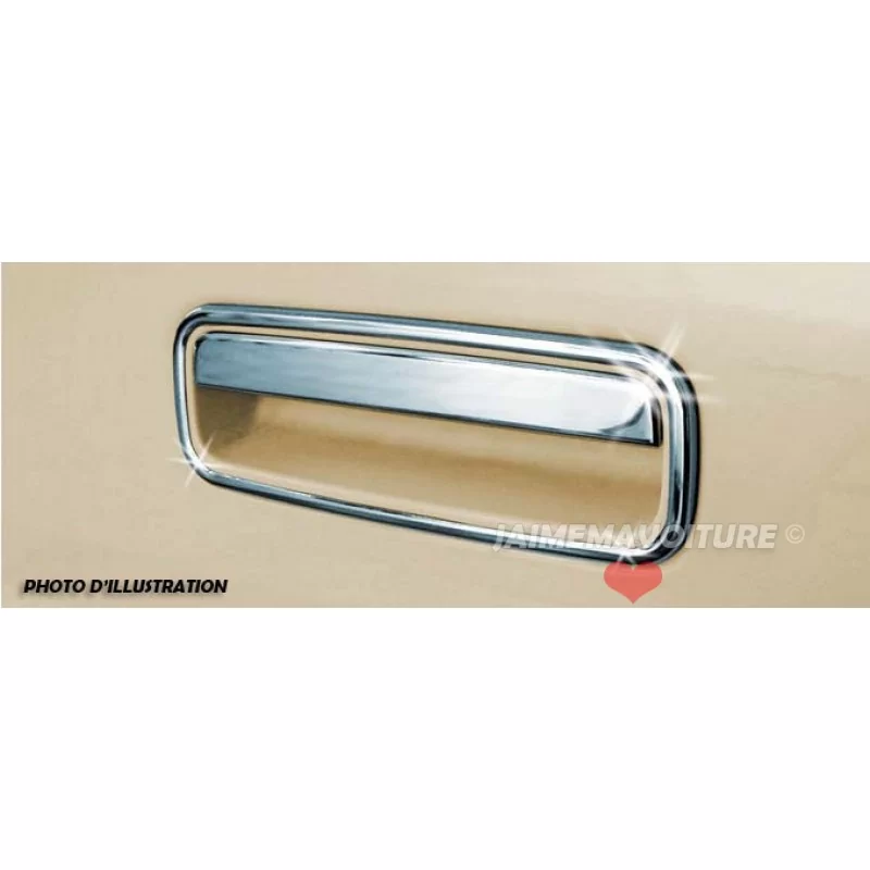 Covers Renault MEGANE II 2004-2010 sedan chrome trunk handle Covers Renault MEGANE II 2004-2010 sedan chrome trunk handle