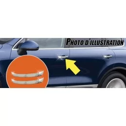 Abdeckungen Chrom Renault CLIO IV 2012 - 5 p-Türgriff