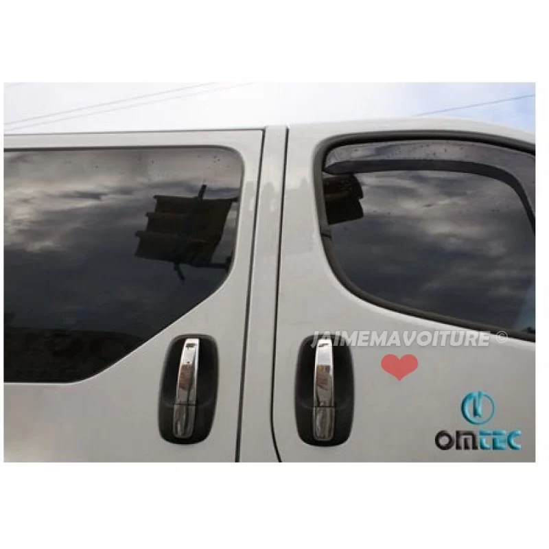 Couvre poignée de porte chrome Renault TRAFIC II Facelift 2010-