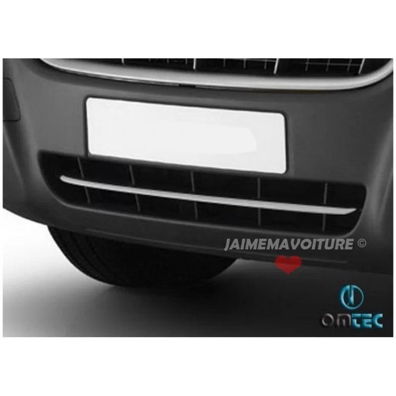 Added chrome bumper Renault MASTER 2010-