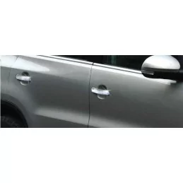 Covers chrome VW TIGUAN 2007 door handle-