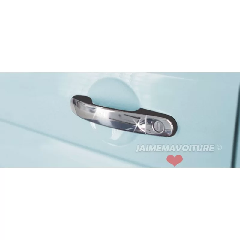 Covers VW T5 CARAVELLE 2010 chrome door handle-