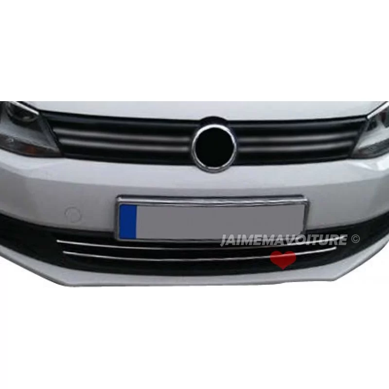 Added chrome bumper VW JETTA VI - 2011 sedan