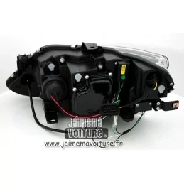 Seat Ibiza 6J Fari anteriori cromati "Devil eyes" a LED