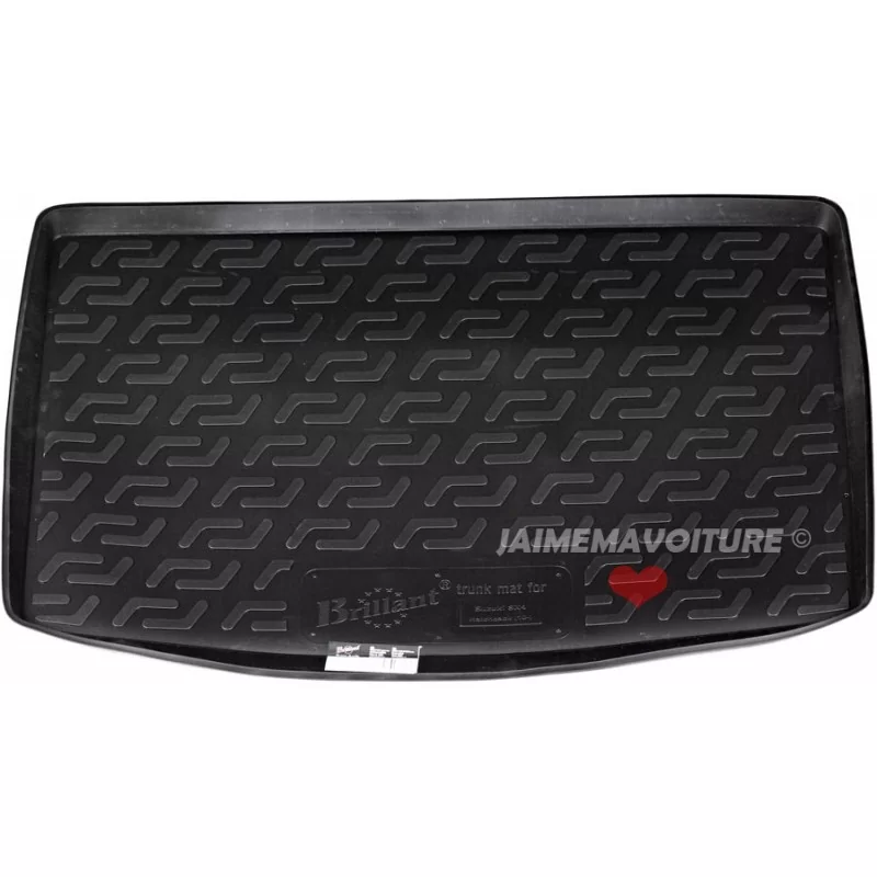 Rubberen koffermatten Suzuki SX4 met achterklep 2010- Rubberen koffermatten Suzuki SX4 met achterklep 2010-