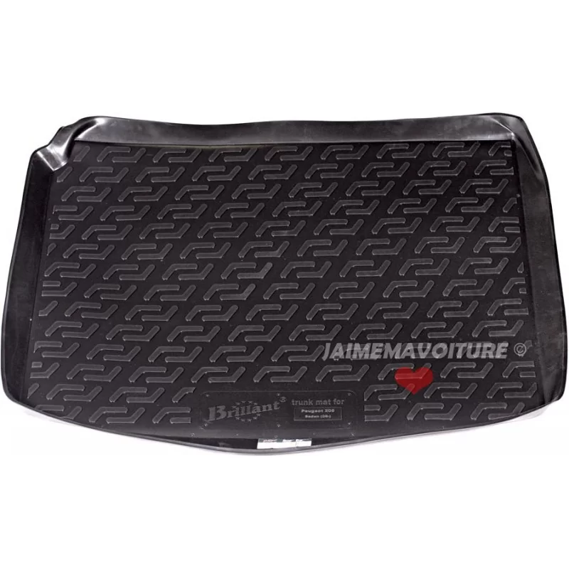 Kit Tapis de sol et coffre pour Peugeot 206 Antidérapante