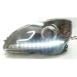 Front led lights Mercedes C class