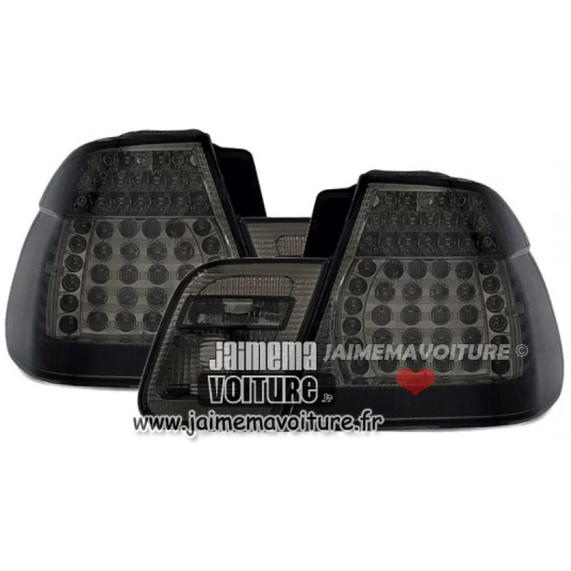 BMW E46 Cabriolet Rökta LED-bakljus