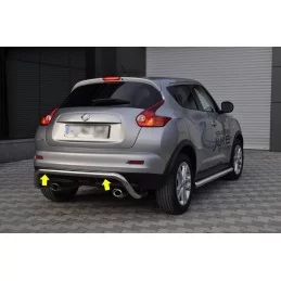 Barra protección trasera aluminio para Nissan Juke