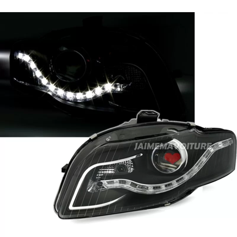 Luz diurna led Audi A4 2004-2007