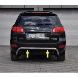 Hyundai Santa Fe aluminium achterreling