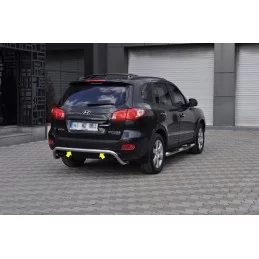 Hyundai Santa Fe hinten bar Aluminium Schutz