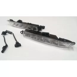 Light daytime running led bumper Mercedes class E W212 E63 AMG