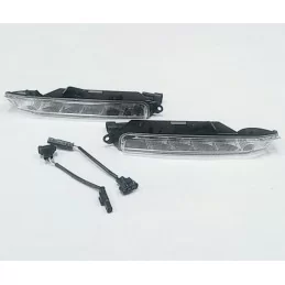 Light daytime running led bumper Mercedes class E W212 E63 AMG